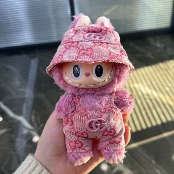 Gucci Pink Plush Toy with Bunny Ears - Picture 1 of 6